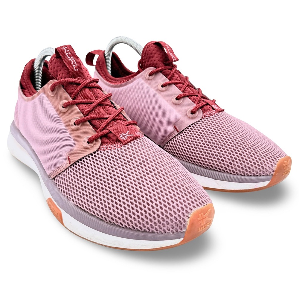 Kuru ATOM Athletic Sneakers 9 Burgundy Walking orthopedic Comfort Support Shoes